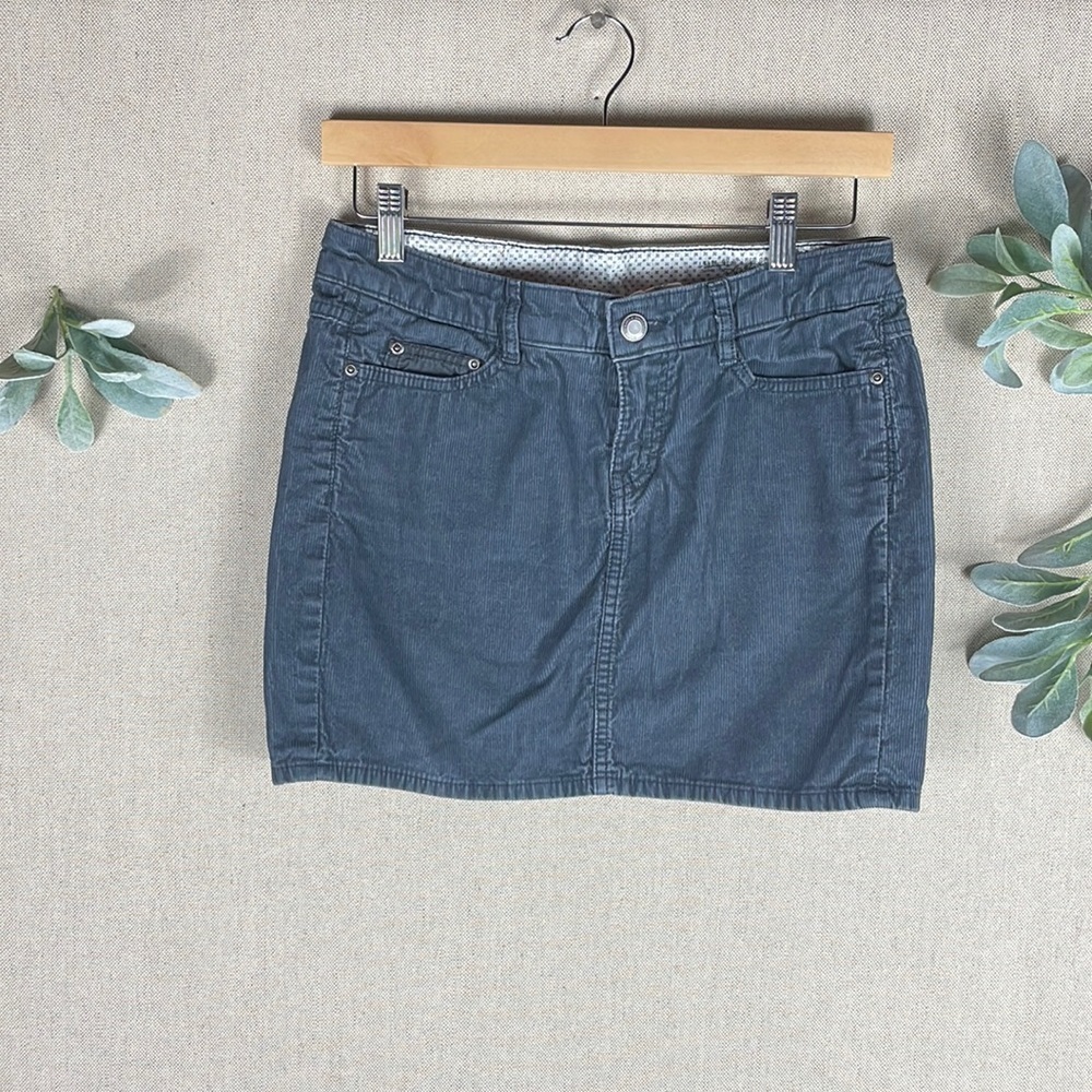 H&M > Black Cotton Skirt 6